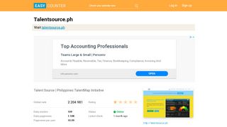 
                            11. Talentsource.ph: Talent Source | Philippines …