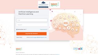 
                            10. TalentSprint - Log into your IIIT-H AI-ML Program Account