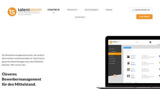 
                            9. talentstorm - Cleveres Bewerbermanagement für …
