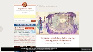 
                            7. Tales from the Yawning Portal | Sage Advice D&D