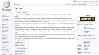 
                            7. Talksport - Wikipedia