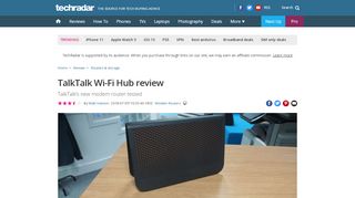 
                            11. TalkTalk Wi-Fi Hub review | TechRadar