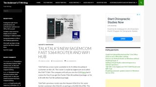 
                            7. TalkTalk’s new Sagemcom FAST 5364 Router and WiFi …