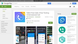 
                            3. TalkU Free Calls +Free Texting +International Call - …