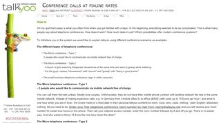 
                            4. talkyoo Feedback - Free Conference Calls