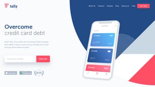 
                            6. Tally: Pay Off Your Credit Card Debt Faster and Save Money