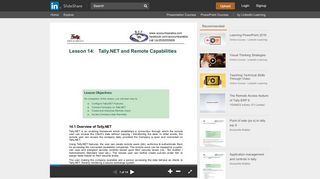 
                            9. Tally.net and remote capabilities - SlideShare