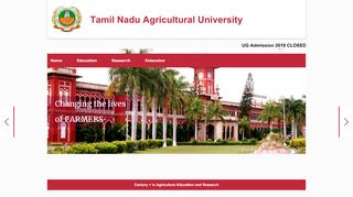 
                            1. Tamil Nadu Agricultural University