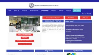 
                            4. Tamil Nadu Transmission Corporation Limited (TANTRANSCO)