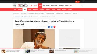 
                            9. TamilRockers Website: TamilRockers 2019 leaks Tamil movies for HD ...
