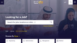 
                            7. TAMM - Find a job in Abu Dhabi