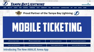 
                            5. Tampa Bay Lightning Mobile Ticketing | Tampa Bay Lightning - NHL.com