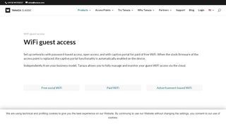 
                            10. Tanaza WiFi guest access | Captive portal, splash page, content filtering