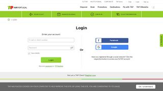 
                            6. TAP Account - Login | TAP Air Portugal