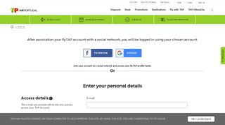 
                            4. TAP Account - Sign up | TAP Air Portugal