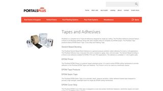 
                            7. Tapes and Adhesives - Portals Plus