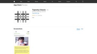 
                            4. Tapestry Classic on the App Store