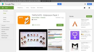 
                            8. TAPUCATE - Erweiterung 1 – Apps bei Google Play
