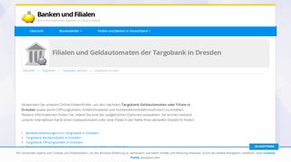 
                            7. Targobank in Dresden – Filialen und Geldautomaten