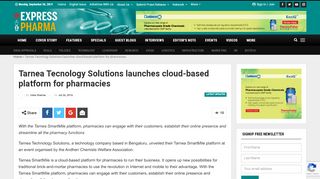 
                            6. Tarnea Tecnology Solutions launches cloud …