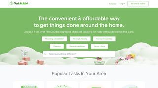 
                            7. TaskRabbit connects you to safe and reliable help in your neighborhood