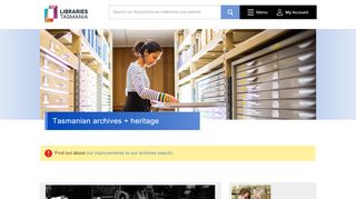 
                            8. Tasmanian archives + heritage - Libraries Tasmania