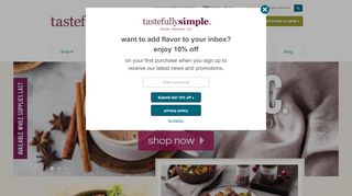 
                            1. Tastefully Simple Official Site | Tastefully Simple