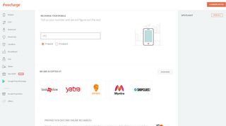 
                            1. Tata DOCOMO- Mobile Recharge - Online Recharge on FreeCharge