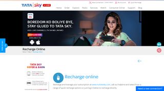 
                            7. Tata Sky Recharge Online (Official Site) | Online DTH ...