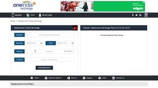 
                            6. TataDocomo Online Recharge - TataDocomo Prepaid Mobile ...