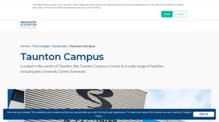 
                            1. Taunton Campus - Bridgwater & Taunton College