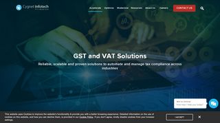 
                            2. Tax Technology Solutions - Cygnet Infotech