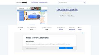 
                            9. Tax.assam.gov.in website. Dept. of Sales Tax. - …