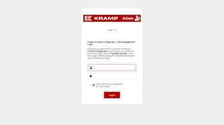 
                            4. TCsite 3.7.4 Login - KRAMP