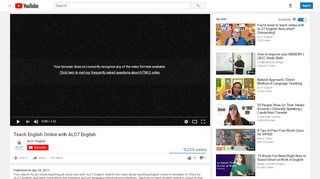 
                            9. Teach English Online with ALO7 English - YouTube