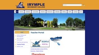 
                            1. Teacher Portal | Irymple Secondary College