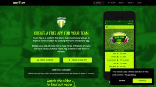 
                            1. Team App - Your Team, Your App. Create an …