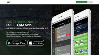 
                            2. Team Manager | easy2coach - Fußballsoftware ...