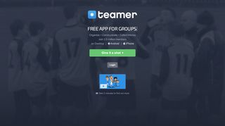 
                            1. Teamer - The Free Sports Team Management App