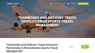 
                            5. Teamworks and Anthony Travel Revolutionize Sports Travel ...