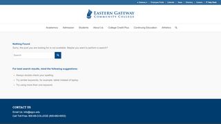 
                            7. Tech Services - Eastern Gateway Community College