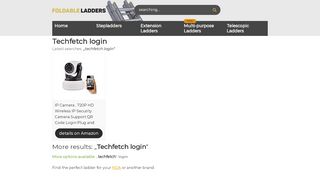 
                            8. Techfetch login | FoldableLadders.co.uk