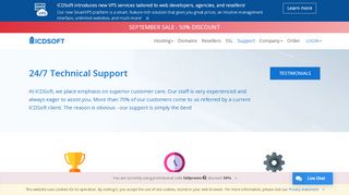 
                            4. Technical support | ICDSoft