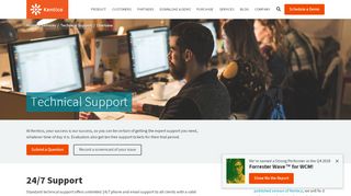 
                            2. Technical Support - Kentico