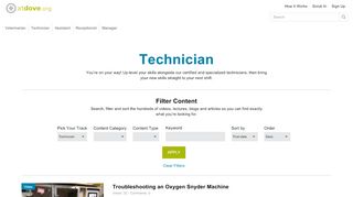 
                            2. Technician - atdove.org