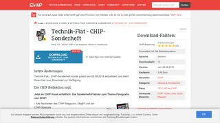 
                            9. Technik-Flat - CHIP-Sonderheft - Download - CHIP