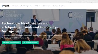 
                            1. Technologie für Event Management und Hospitality | Cvent