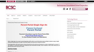 
                            10. Technology Division / Parent Portal