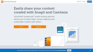 
                            7. TechSmith | Screencast.com, Home
