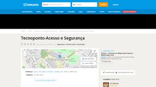 
                            9. Tecnoponto-Acesso e Segurança, Segurança / Comunicação ...